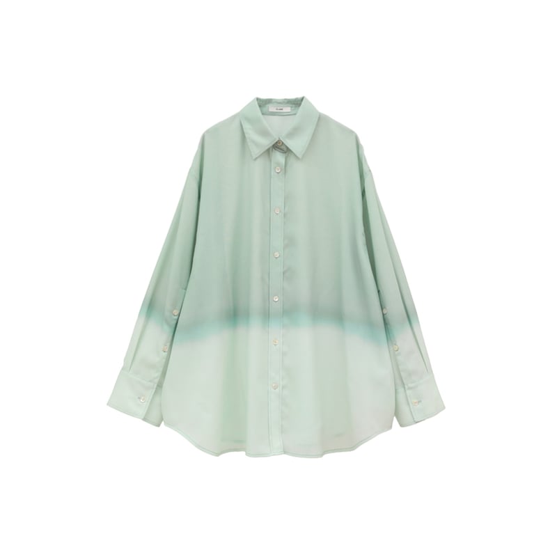 CLANE クラネ “GRADATION SHIRT” グラデーションシャツ | t / wo