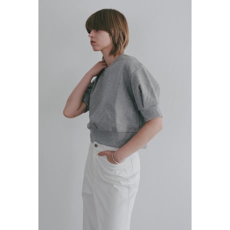 MANOF マノフ “PUFF SLEEVE SWEAT TOPS” パフスリーブスウェットトップス
