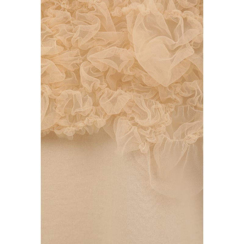 CLANE クラネ “TULLE VEST LAYERED TOPS” チュールベストレイヤー
