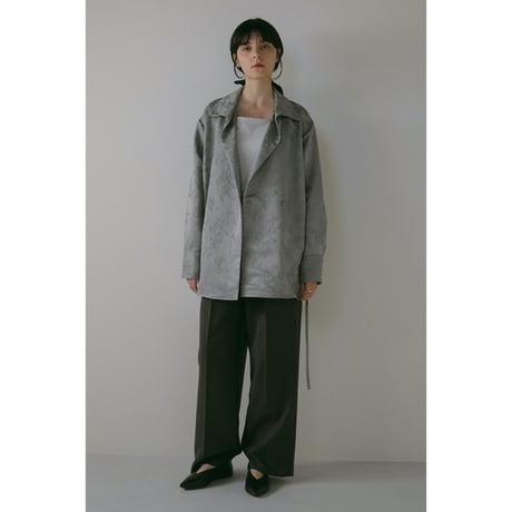 MANOF マノフ “JACQUARD CACHECOEUR SHIRT” ジャガードカシュクールシャツ