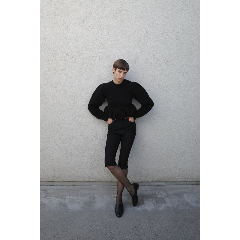 CLANE クラネ “DENIM CAPRI PANTS” デニムカプリパンツ | t / wo