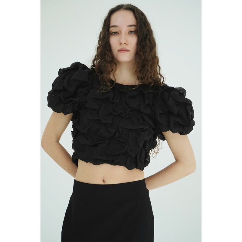 は*な様 CLANE W FACE CLOUD PUFF SLEEVE TOPS レディース】W FACE CLOUD PUFF SLEEVE TOPS | CLANE(クラネ
