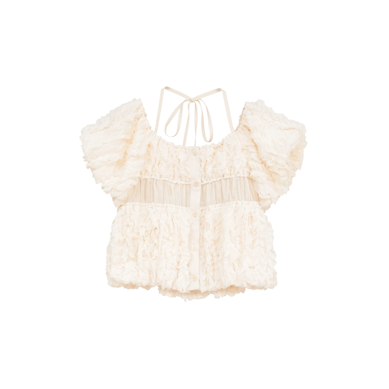4点おまとめ専用‼️ENFÖLD クラネ ラルータ シップス CLANE クラネ “W FACE TOPSTITCHED FRILL TOPS” ダブルフェ