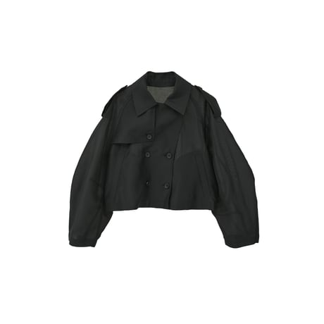 CLANE クラネ “SHEER SHORT TRENCH JACKET” シアーショートトレンチジャケット