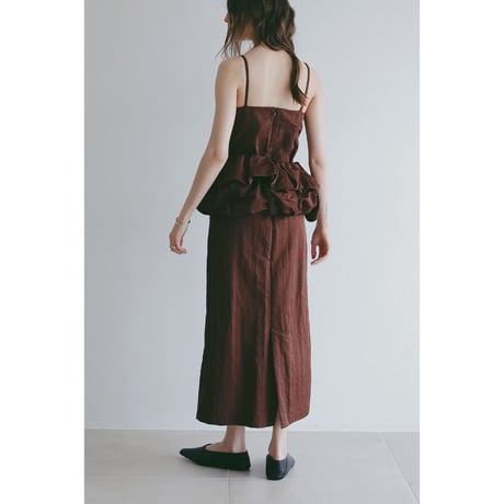 MANOF マノフ “BUSTIER SET CAMI ONE PIECE” ビスチェセットキャミワンピース