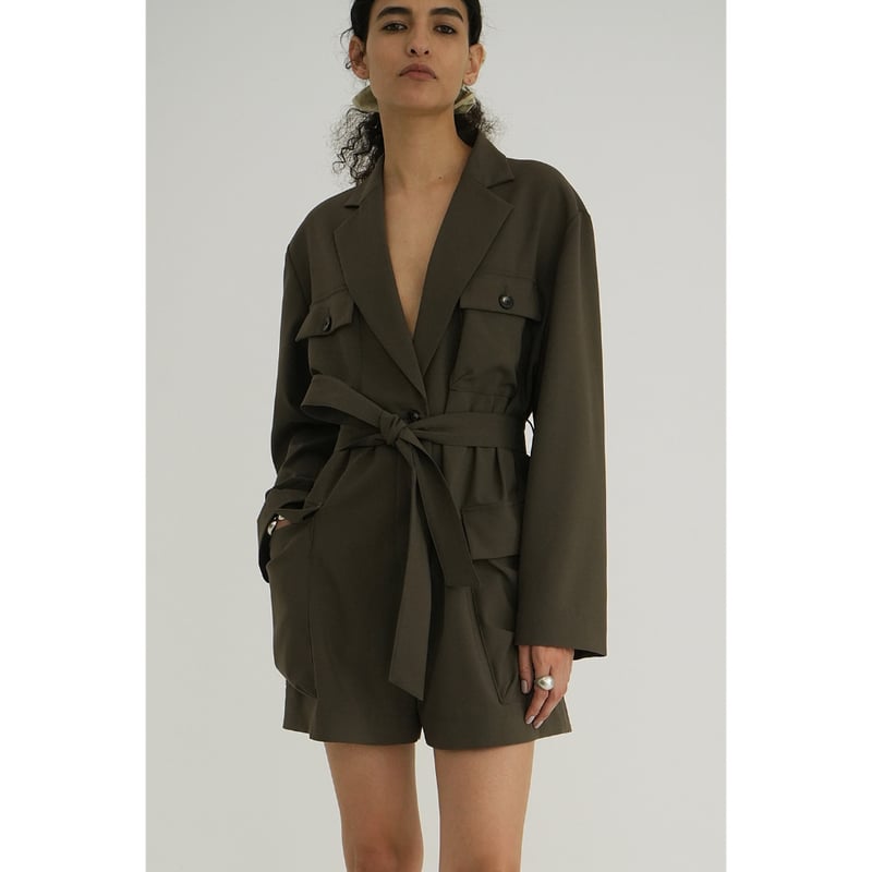 CLANE クラネ “MILITARY SHORT ALL IN ONE” ミリタリーショート