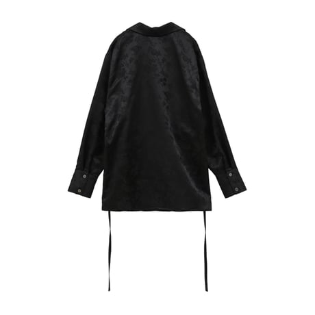 MANOF マノフ “JACQUARD CACHECOEUR SHIRT” ジャガードカシュクールシャツ