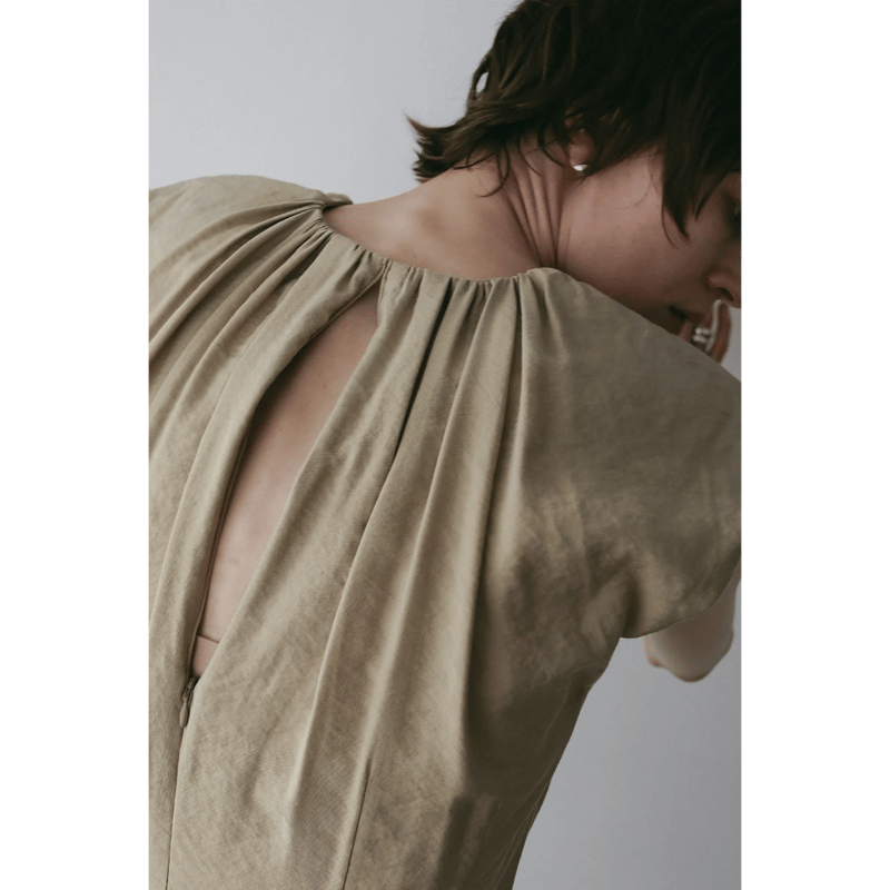 MANOF(マノフ)ブラウン カシュクール オールインワン