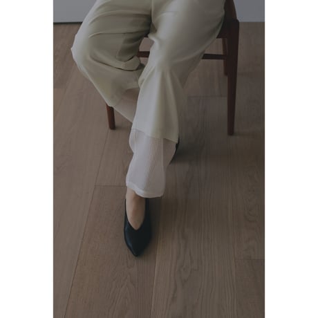 MANOF マノフ “SHEER HEM PANTS” シアーヘムパンツ