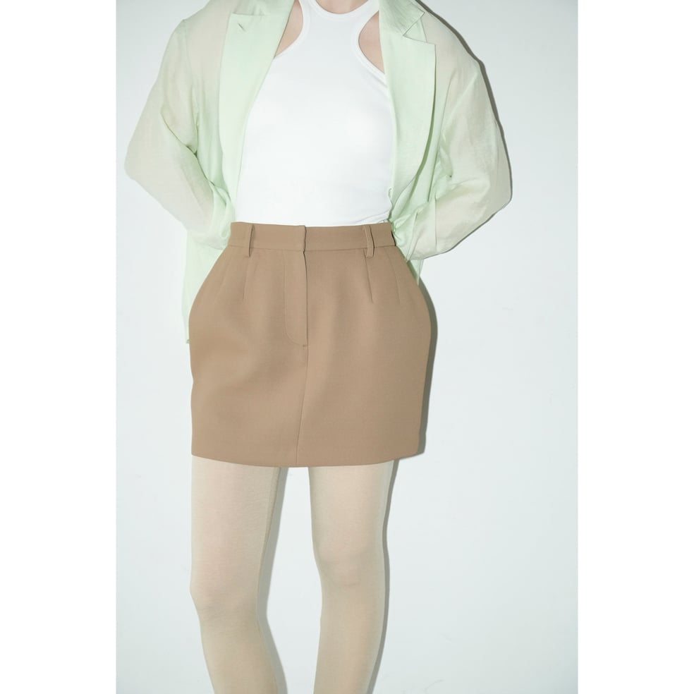 CLANE クラネ “LOW WAIST MINISKIRT” ローウエストミニスカート |  