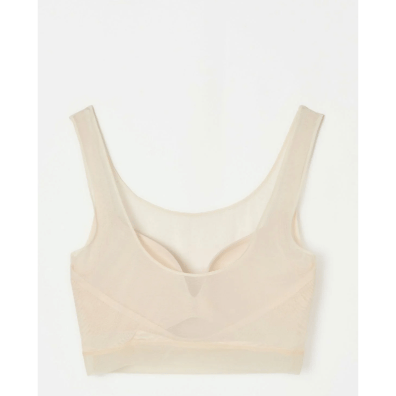 NICENICE MOMENT メッシュブラタンク ブラウン M MESH BRA TANK – NICENICE MOMENT