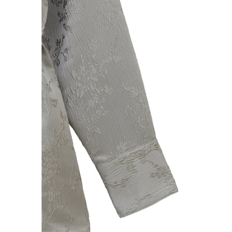 MANOF マノフ “JACQUARD CACHECOEUR SHIRT” ジャガードカシュクールシャツ