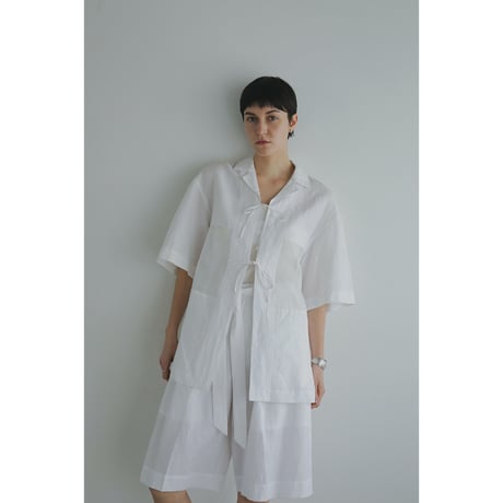 MANOF マノフ “LINEN SHEER DOCKING” リネンシアードッキング