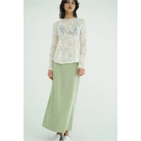 CLANE クラネ “LOW WAIST STRAIGHT SKIRT” ローウエストストレートスカート