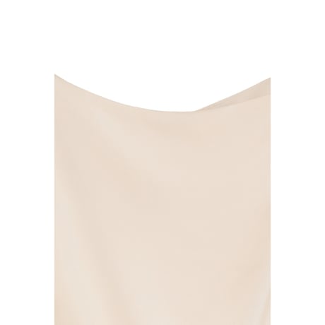 CLANE クラネ “SATIN DRAPE TOPS” サテンドレープトップス