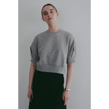 MANOF マノフ “PUFF SLEEVE SWEAT TOPS” パフスリーブスウェットトップス