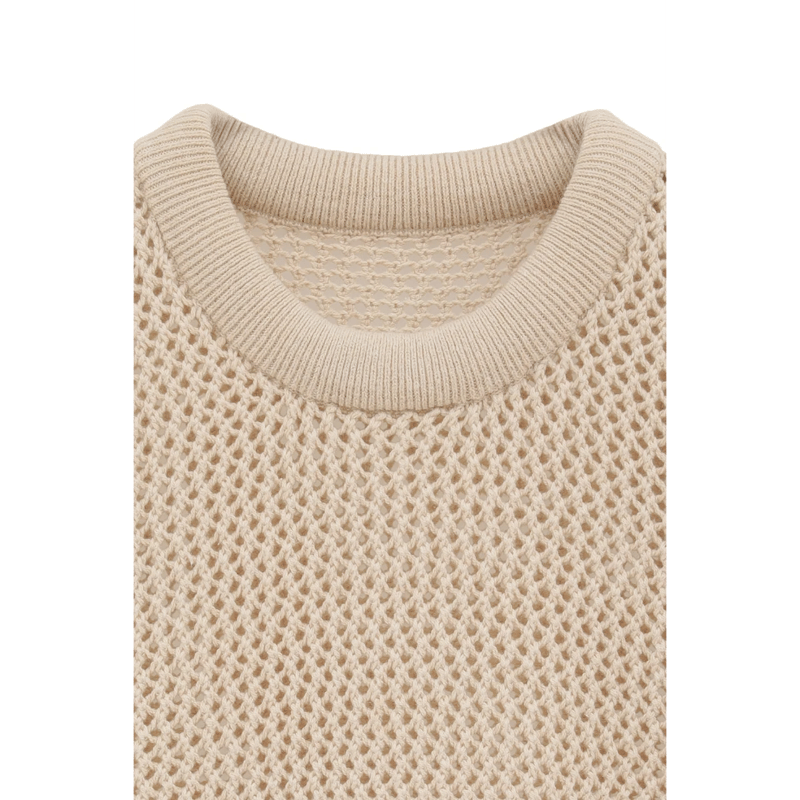 CLANE クラネ “3D RIB MESH KNIT TOPS” 3ディーリブメッシュ