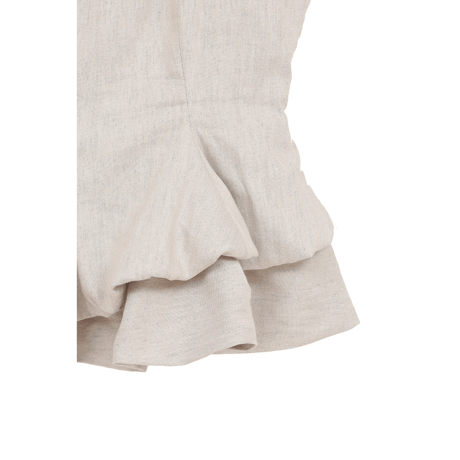 CLANE クラネ “BUBBLE PEPLUM CAMI TOPS” バブルペプラムキャミトップス