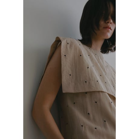 MANOF マノフ “DOT EMBROIDERY ALL IN ONE” ドットエンブロイダリーオールインワン