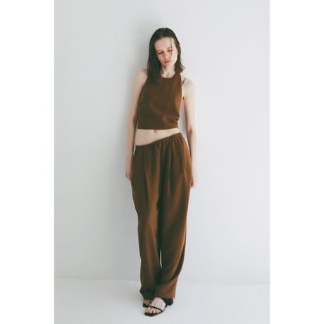 CLANE クラネ “ BACK RIBBON HALTER BUSTIER” バックリボンホルタービスチェ