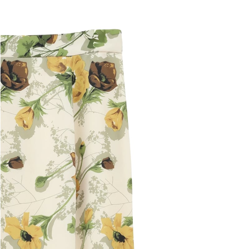 CLANE クラネ “SCARF FLOWER MERMAID SKIRT” スカーフフラワー