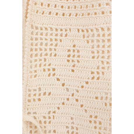 CLANE クラネ “CROCHET CAMI KNIT TOPS” クロシェキャミニットトップス