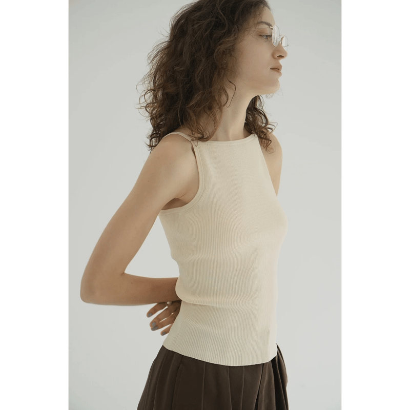 トップス CLANE BOAT NECK BACK OPEN KNIT TOPS BOAT NECK BACK OPEN KNIT TOPS｜TOPS(トップス)｜CLANE