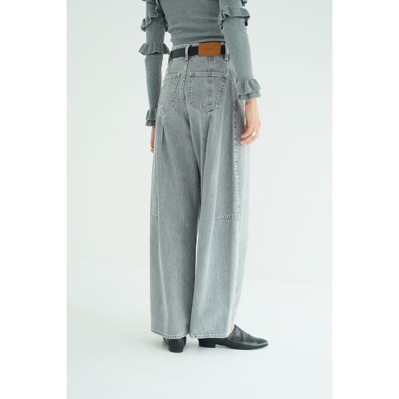 CLANE クラネ “COCOON BULKY DENIM PANTS” コクーンバルキーデニ