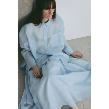 MANOF マノフ “SHEER 2WAY OVER SHIRT” シアーツーウェイオーバーシャツ