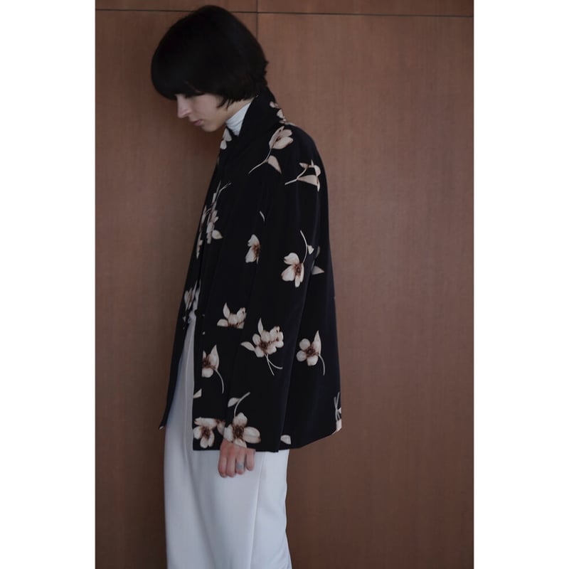 CLANE クラネ “FLOWER OVER SHIRT JACKET” フラワーオーバーシャ...