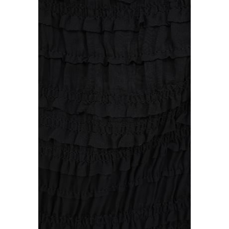 MANOF マノフ “SHIRRING HALTER NECK TOPS” シャーリングホルターネックトップス