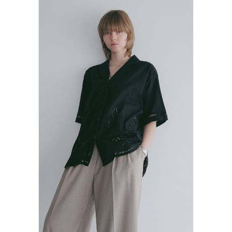 MANOF マノフ “CUT WORK LACE SHIRT” カットワークレースシャツ