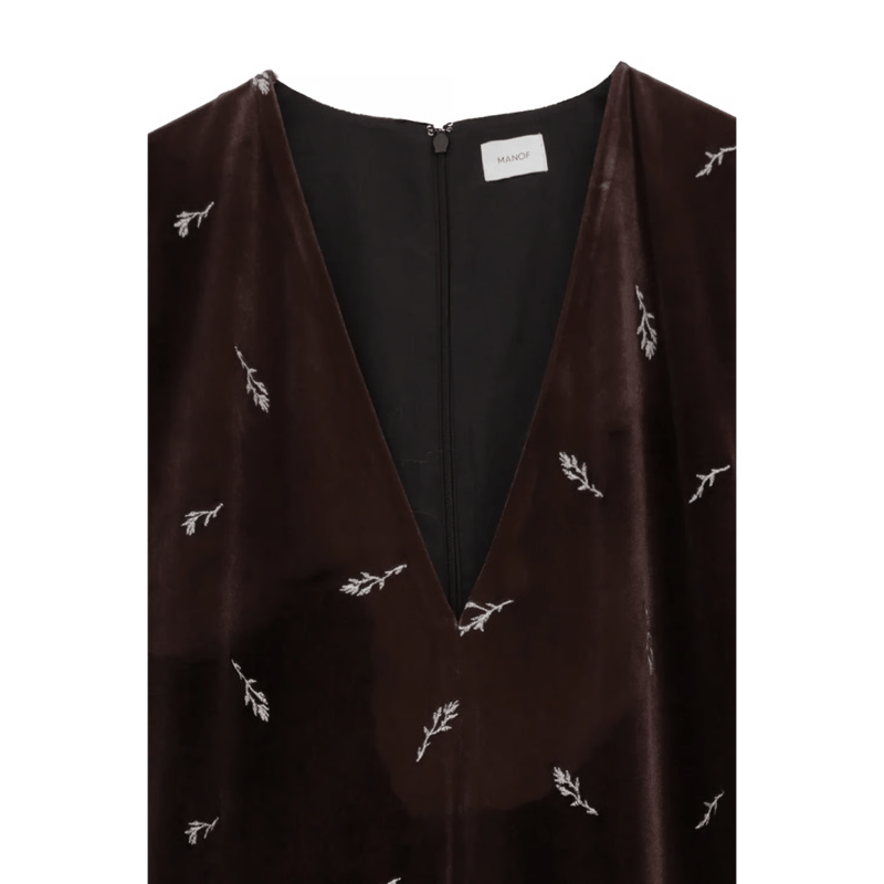 MANOF マノフ “VELOR EMBROIDERY ALL IN ONE” ベロアエンブロ