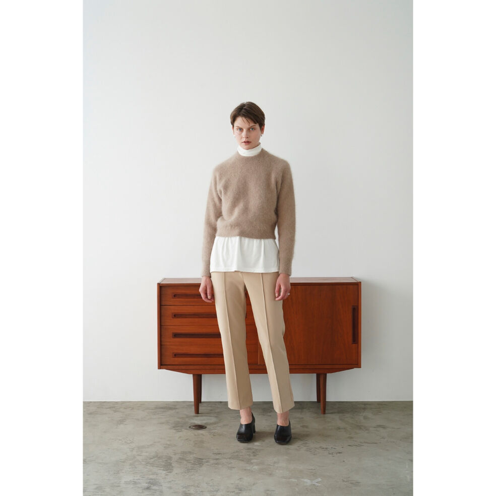 CLANE クラネ “CENTER LINE SLACKS PANTS” センターラインスラッ...