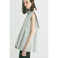 CLANE クラネ “PANELL PLEAT SQUARE SLEEVE SHIRTS” パネルプリートスクエアシャツ