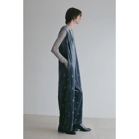 MANOF マノフ “VELOR EMBROIDERY ALL IN ONE” ベロアエンブロイダリーオールインワン