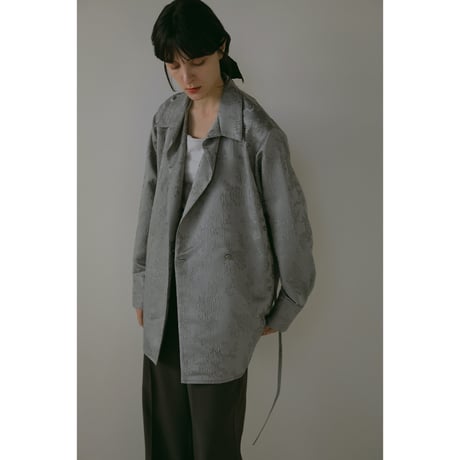 MANOF マノフ “JACQUARD CACHECOEUR SHIRT” ジャガードカシュクールシャツ