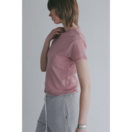 MANOF マノフ “BASIC TULLE T-SHIRT” ベーシックチュールTシャツ