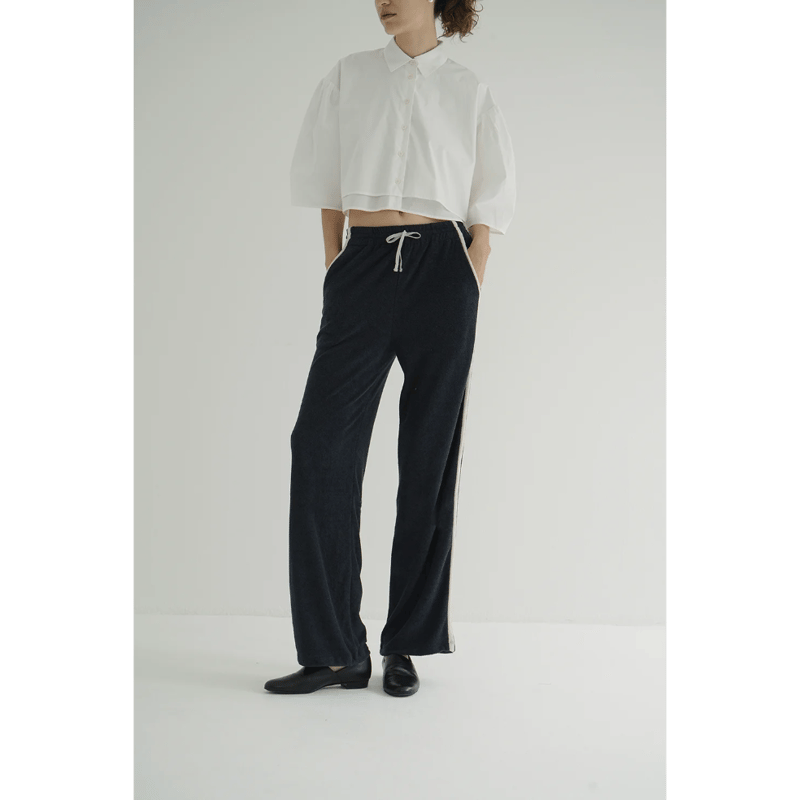 CLANE クラネ “PILE LINE PANTS” パイルラインパンツ | t / wo