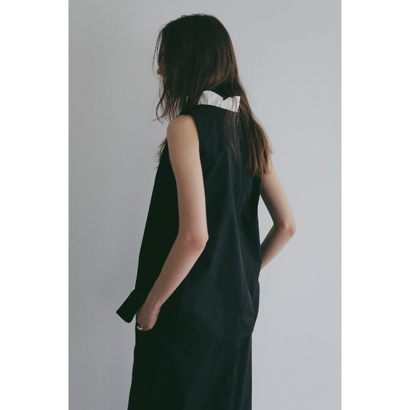 MANOF マノフ “FRILL V NECK SET UP” フリルVネックセットアップ |