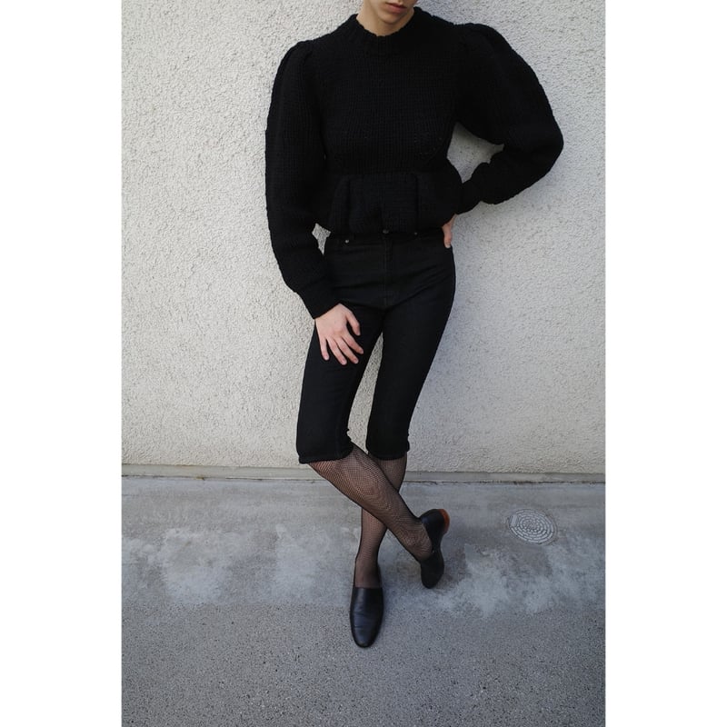 CLANE クラネ “DENIM CAPRI PANTS” デニムカプリパンツ | t / wo