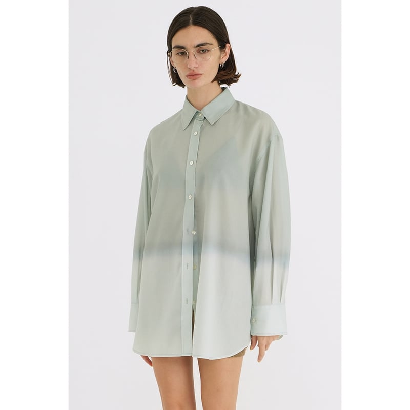 CLANE クラネ “GRADATION SHIRT” グラデーションシャツ | t / wo CLANE クラネ “GRADATION SHIRT” グラデーションシャツ | t / wo