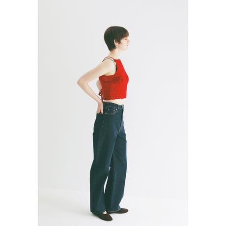 CLANE クラネ “CROCHET CAMI KNIT TOPS” クロシェキャミニットトップス