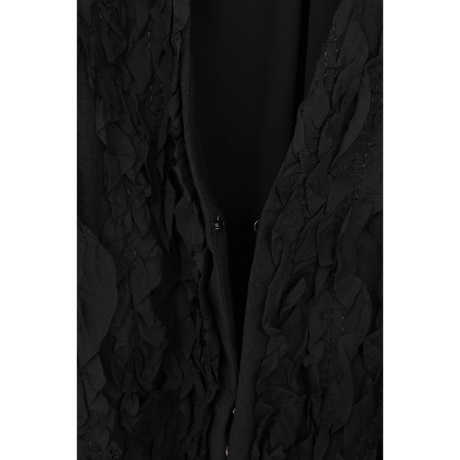 CLANE クラネ “TOPSTITCHED FRILL BOLERO” トップスティッチフリルボレロ