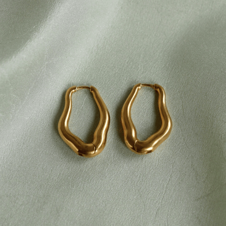 TEN. テン “ベールピアス GD”