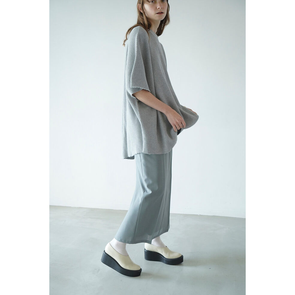 mamu Thermal V-neck tops サーマル clane