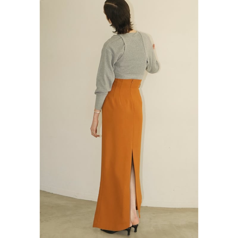 CLANE クラネ “HIGH WAIST STRAIGHT MAXI SKIRT” ハイウエ