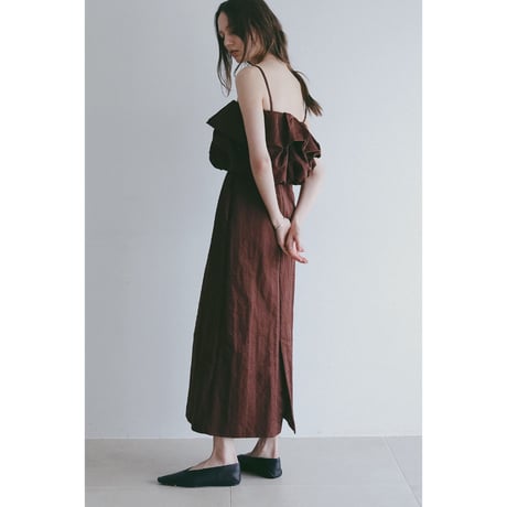 MANOF マノフ “BUSTIER SET CAMI ONE PIECE” ビスチェセットキャミワンピース