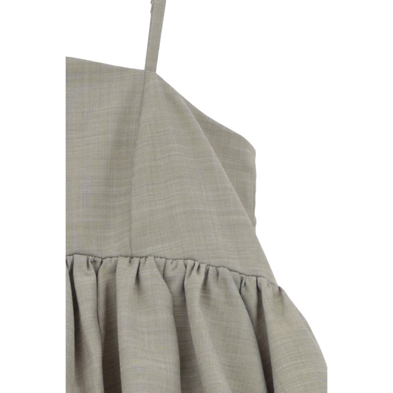 CLANE クラネ “PEPLUM LAYERED ALL IN ONE” ペプラムレイヤード
