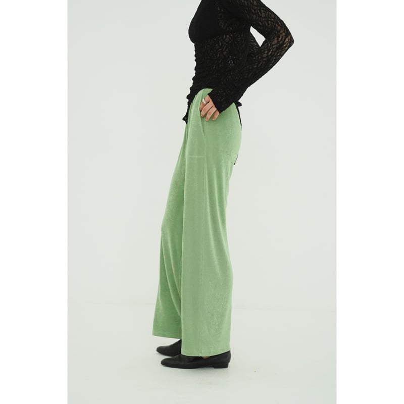 CLANE クラネ “BRIGHT JERSEY PANTS” ブライトジャージーパンツ |